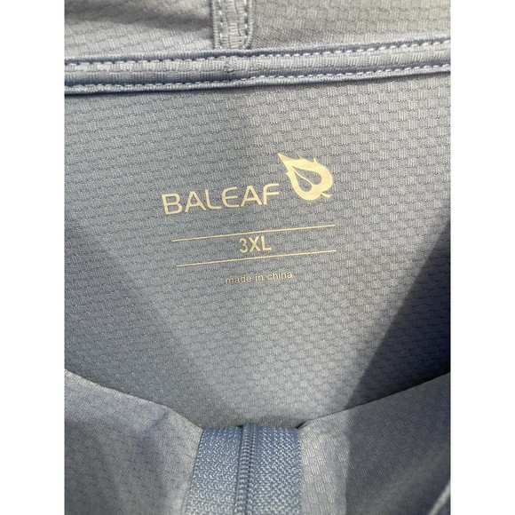 Baleaf Full Zip Hoodie UPF 50+ Womens 3XL‎ Thumbholes Blue - Picture 5 of 6